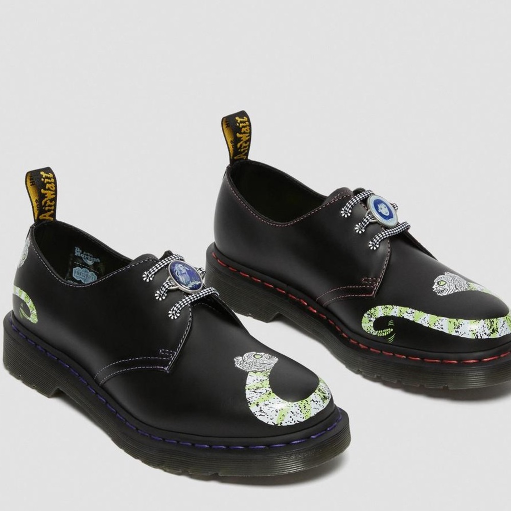 Dr. Martens LIMITED EDITION Women's 1461
Beetlejuice X Warner Bros Studio Size 9 - Picture 3 of 16